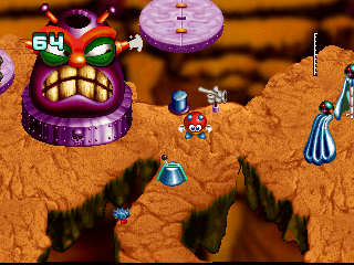 Attack of the Mutant Penguins screenshot 3 for Jaguar